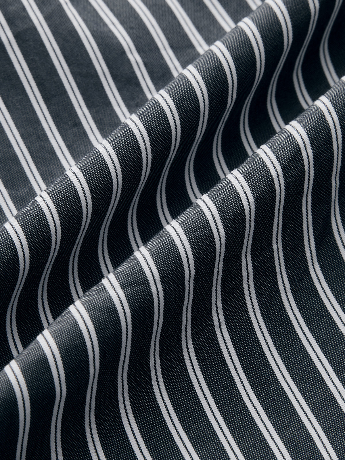 Striped Cinched Waist Cropped Shirt